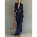 Nirelle | Belted Wrap Maxi Dress